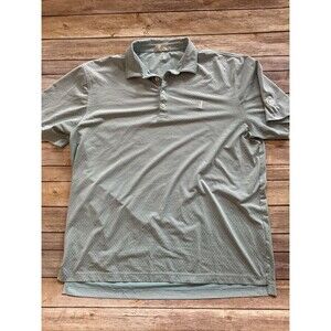 Johnnie O Polo Shirt Mens XL Blue Floral Wild Dunes Golf Hanging Out